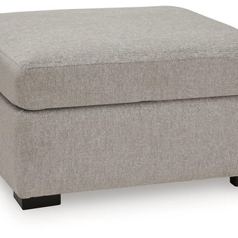 ModMax Luxe - Oversized Accent Ottoman - Flint