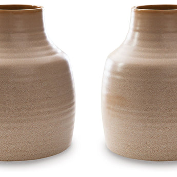 Millcott - Vase (Set of 2) 10' x 10' - Tan
