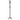 Collier - 12 Hook Freestanding Coat Rack Hat Hanger - Black