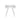 Alfresco - Mirrored Top Square End Table - Silver