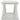 Arlendyne - Blanco antiguo - Mesa auxiliar rectangular
