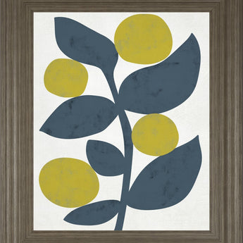 22x26 Branch II By Chariklia Zarris - Blue