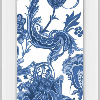 Indigo Chintz VI By Melissa Wang - Blue