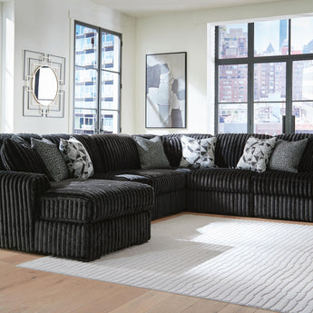 Midnight-Madness - 6 Piece Sectional