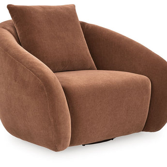 Yahya - Swivel Accent Chair - Sienna