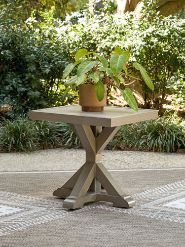 Laguna Heights - Mesa auxiliar cuadrada - Beige