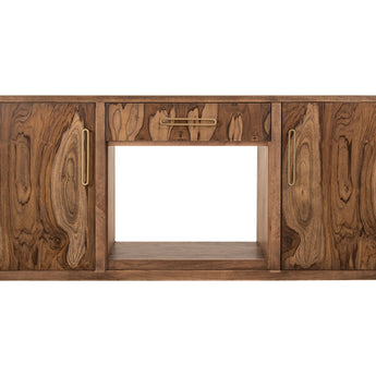 Balam - TV Stand With 1 Drawer & 2 Door - Light Brown
