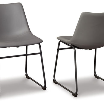 Centiar - Dining UPH Side Chair (Set of 2) - Gray