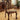 George Town - Mesa de comedor con pedestales dobles - Cerezo