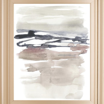 22x26 Tiered Horizon Line II By Jennifer Goldberger - Beige