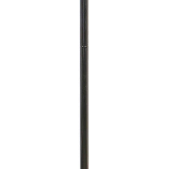 "Crystal Elegance I" Metal Floor Lamp - Polished Nickel / Clear Crystal