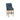 Carmen - Swivel Counter Stool (Set of 2) - Natural / Blue