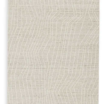 Varahill - 5' x 7' Rug - Gray / Ivory