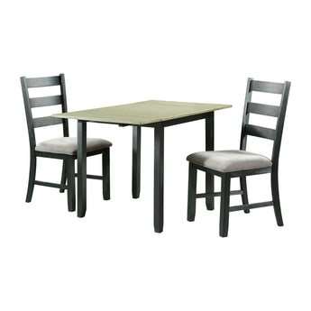 Martin - Juego de comedor con hojas abatibles
