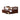 Norwood - Cama individual de 3 cajones con cama nido - Castaño