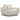 Utopia - Chair and A Half with Lumbar Pillow - Mega Ivory