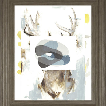 22x26 Homage to Eames IV By Rob Delamater - Dark Gray