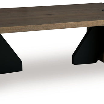 Kandinew - Rectangular Cocktail Table - Light Brown