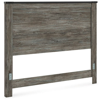 Frandern - Queen Panel Headboard - Gray