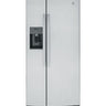 GE 23 Side by Side Refrigerator, FP Resisitant S.S. - GSS23GYPFS