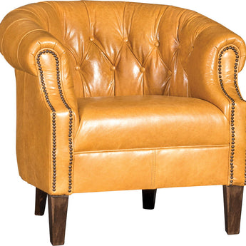 Mayo 8220 Series Leather Swivel Chair with Hide