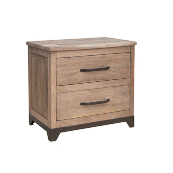 Natural Parota - Nightstand - Brown Cappuccino