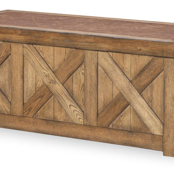Vintage Market - Captains Truck Cocktail Table - Barnwood Oak