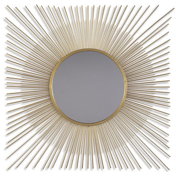 Elspeth - Accent Mirror - Gold Finish