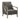 Hopkins - Chair With White Wash Arm - Columbia Charcoal