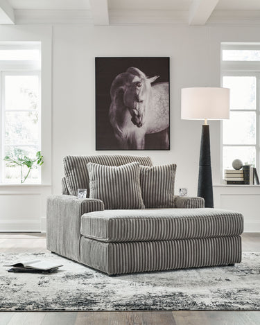 Lindyn - Chaise - Fog