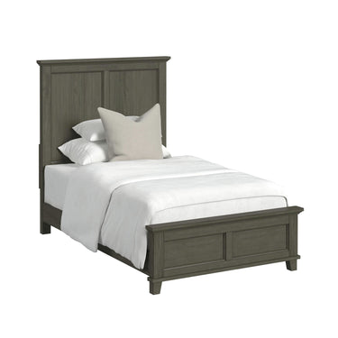 Canterbury - Twin Panel 3 Piece Bedroom Set - Gray