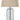 Sharmayne - White - Glass Table Lamp  - Wrapped with Wire