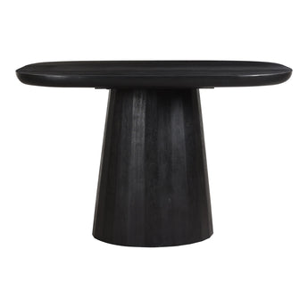 Freed - Mesa de comedor de madera de acacia - Negra