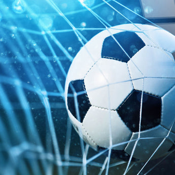 Netted Victory Tempered Glass - Blue / Black
