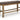 Urbinforte - Double Counter Height Upholstered Bench - Light Brown