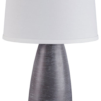 Shavontae - Poly Table Lamp (Set of 2) - Gray