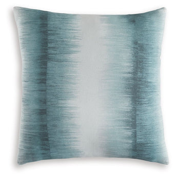 Elonwich - Pillow (Set of 4) - Teal / White