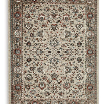 Beritham - 8' x 10' Rug - Blue / Brown / Beige