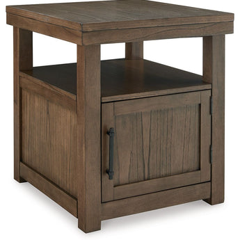 Boardernest - Rectangular End Table - Brown