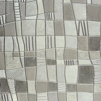 Hand Painted Textured Canvas - Dark Gray