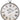 Augustina - Antique Black - Wall Clock