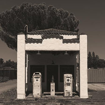 Service Station Of Yesteryear By Jd Studios - Dark Gray