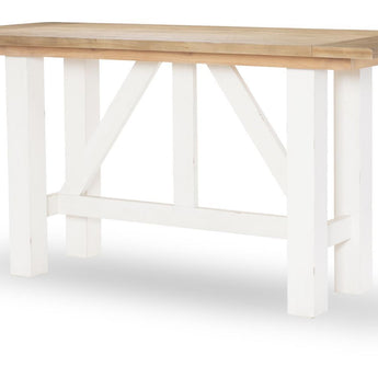 XXX's And OOO's - Counter Height Dining Table - Two Tone