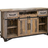Loft Bar Two Tone Gray / Brown - Home Bars at Quality Home Furniture Mesquite