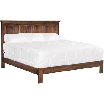 Heritage Raised Panel Cal King Bed - Low Footboard