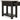 Mesa auxiliar con silla Tyler Creek - Negro/Gris