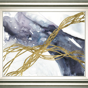 22x26 Agate Wave III By Jennifer Goldberger - Dark Gray