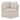 Fable - Slipcover Dining Corner Chair - Beige