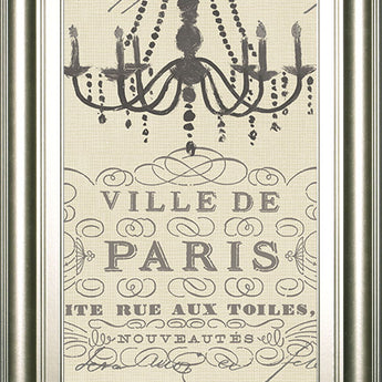 French Couture Panel I By Emily Adams - Beige