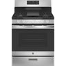 GE 30" Freestanding Gas Range, Stainless Steel - JGBS66REKSS